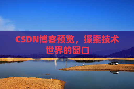 CSDN博客预览，探索技术世界的窗口